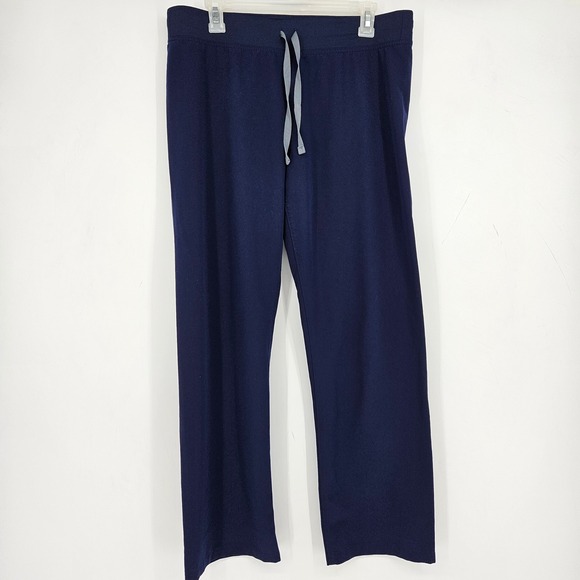 Figs Scrub Pants Womens Medium Petite Livingston Straight Leg Healthcare Blue - Picture 1 of 12